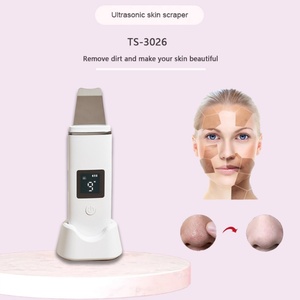 Spatule de nettoyage du visage, exfoliant ultrasonique pour la peau, éliminateur de peaux mortes, peeling sonique, exfoliant facial - Product Image 6