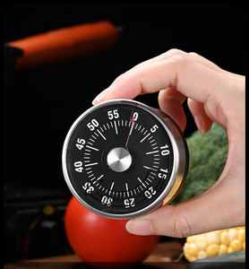 Temporizador de Cocina Mecánico de Acero Inoxidable Syh1223, 60 Minutos, con Cuenta Regresiva Visual, Alarma Fuerte y Magnético, Venta al Por Mayor - Product Image 2