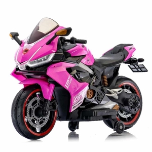<span class=keywords><strong>Moto</strong></span> électrique rechargeable 12V avec lumières clignotantes sur les roues, jouet à pédales en plastique pour enfants de plus de <span class=keywords><strong>10</strong></span> <span class=keywords><strong>ans</strong></span> - Product Image 1
