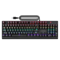 Keyboard K600 Berkualitas Tinggi Pcb Hot Swap RGB Gaming Keyboard Keyboard Mekanik Asli