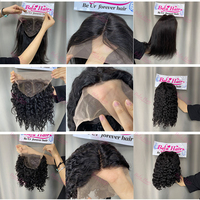 Perruques de cheveux humains naturels en gros perruque de cheveux humains bob cheveux vierges hd dentelle t partie perruque de dentelle