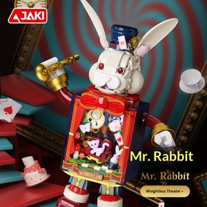 Bloques de Construcción JAKI AK065-66, Serie Imaginación Moderna, Sr. Conejo, Juguete Educativo de Plástico ABS para Ensamblar, para Mayores de 14 Años - Product Image 4