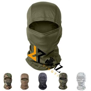 2026 Embroidered 3 Hole Ski Knitted Balaclava Snood Wooly Hat Winter Face Covering Full Mask Street Wear Snowboard Beanie - Product Image 1