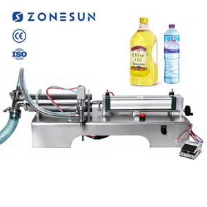 ZONESUN, botella de aerosoles de queroseno totalmente neumática, Gel Alcohol con desinfectante de manos, dispensador de botellas de jabón líquido inflamable, máquina de llenado - Product Image 1