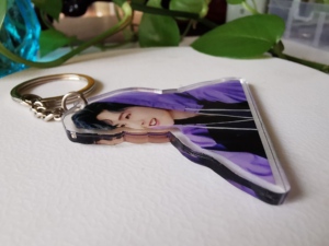 Llavero de acrílico personalizado de anime con todos los personajes, bonitos llaveros personalizados de plástico (aleación de zinc, acero inoxidable) sin molde UV - Product Image 3