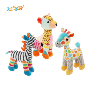 Famipet Fabricant En Gros Personnalisé Nouvelle Jungle Série Conception Mignon Doux Animal En Peluche En Peluche Jouet pour Enfants - Product Image 1