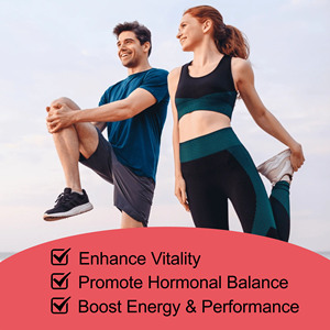 Complément alimentaire pour homme à marque privée, améliore la vitalité, l'endurance, la santé, la puissance masculine, contient des capsules de Tongkat Ali - Product Image 2