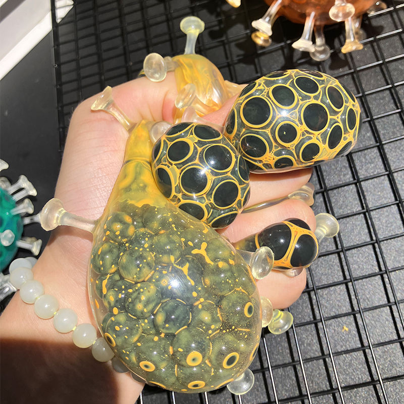 Sensory Fidget Toy Anti-Stress and Anxiety Relief Kids' Virus-Shaped Toy Made of TPR Material for Children