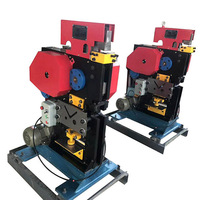 Machine à découper et poinçonner l'acier CNC multifonctionnelle hydraulique à bas prix, neuve, avec capacités de coupe et de poinçonnage de barres en fer