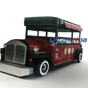Chariot de cuisine mobile, chariot à café mobile, camion de restauration, stand de hot-dogs, caravane de restauration rapide, chariot à glaces, remorque alimentaire, bar mobile - Product Image 1
