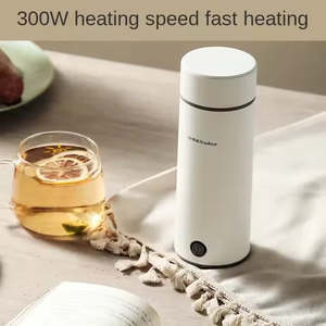 Royalstar 400ML Portable <b>Kettle</b> 304 Stainless Steel Household Office Travel Heating Boiling Water Car Use Electric <b>Kettles</b> - Product Image 5