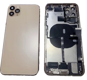 Alloggiamento completo per <span class=keywords><strong>iphone</strong></span> 11PRO Max <span class=keywords><strong>Cover</strong></span> posteriore in vetro telaio centrale telaio <span class=keywords><strong>con</strong></span> cavo flessibile di ricambio - Product Image 5