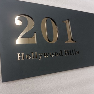 Kexian tùy chỉnh phòng khách sạn biển số ký số cửa văn phòng chữ Acrylic số đường phố dấu hiệu - Product Image 4