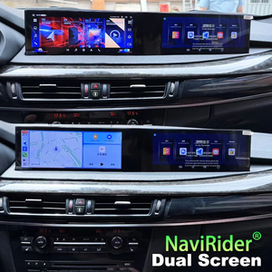 สำหรับ BMW X5 X6 F15 F16 ปี 2014-2018 เครื่องเสียงติดรถยนต์ระบบ Android Auto หน้าจอสัมผัส CarPlay ระบบนำทาง GPS เครื่องเล่นเสียงและวิดีโอ ชุดหัวควบคุม - Product Image 1