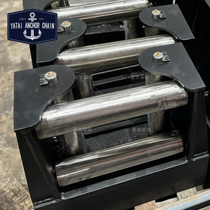 Yatai โซ่ยึดสี่ลูกกลิ้ง fairlead ทนต่อการกัดกร่อนอุปกรณ์จอดเรือ - Product Image 2