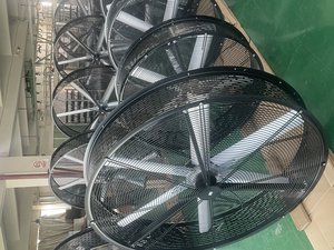 1.9M 6FT grande flusso d'aria Free Standing HVLS movimento in acciaio inox palestra ventilatore mobile 220V ventilatore mobile - Product Image 4