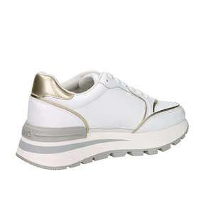 Zapatillas Liu Jo Donna Amazing 25 Nero con Detalles en Blanco y Dorado, Estilo Deportivo y a la Moda - Product Image 5
