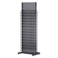 Présentoir à carreaux en céramique Double face, présentoir à échantillons de pierres métalliques