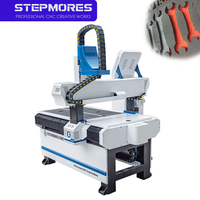 Machine de fraisage CNC 6090 haute productivité, version robuste, avec broche refroidie par eau de 3 kW pour la découpe et le fraisage de l'EVA, du bois, de l'acrylique et du MDF