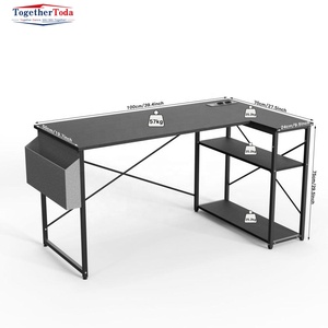 Table de jeu ergonomique multifonctionnelle en métal sur mesure, moderne, pour salle de jeux à domicile, idéale pour les jeux e-sportifs, vente en gros professionnelle - Product Image 6