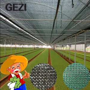 black green PE plastic vegetable sun shade sails & nets privacy screen netting for agricultural agro greenhouse shading
