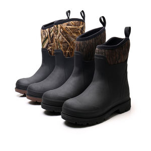 Bottes de travail de sécurité en caoutchouc pour hommes Bottes en caoutchouc pour la pêche et la <span class=keywords><strong>chasse</strong></span> en néoprène pour hommes - Product Image 1