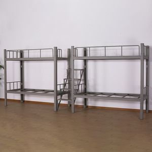 Cama litera Yu Min de doble capa con estructura de hierro de 4500*900*1880 con escalera integrada para dormitorio - Product Image 2