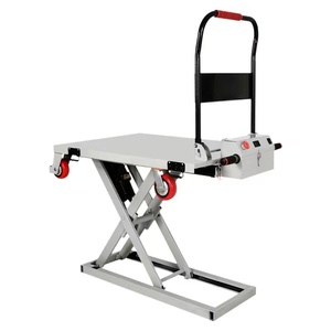 Carro Eléctrico Manual con Gato Hidráulico, Plataforma Elevadora con Mesa de Elevación Pequeña Hidráulica, Elevador de Tijera, 1,3 m - Product Image 6