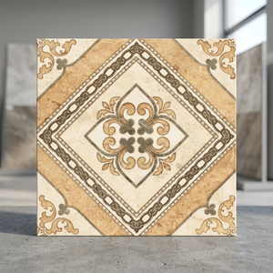 Carreaux de sol en céramique numérique rectifiés 7 mm 300x300 mm, finition mate, design moderne, collection de revêtements de sol intérieurs - Product Image 4
