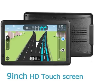ระบบนำทาง GPS T19สำหรับรถยนต์ระบบ HD 3D ระบบนำทางสีดำ & GPS รองรับเครื่องเล่นวิดีโอและเสียงอุปกรณ์นำทางรถยนต์