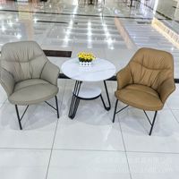 Chaise de lecture et de négociation moderne de haute qualité pour balcon, avec structure en acier au carbone durable, idéale pour salon et bureau à domicile