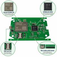 Module de suivi de la chaîne du froid avec enregistreur de données de température, carte PCBA, GPS, 4G, BLE, écran OLED, rapport PDF, OEM, ODM