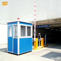 Dreammaker Moderne Temporaire Détachable Préfabriqué Péage Salle D'outils Parking Ticket Extérieur Guérite Garde De Sécurité Sha