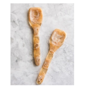 Cuchara de ensalada de resina de tamaño personalizado de alta calidad, herramienta de cocina para el hogar ecológica, diseño de Color único 2025 Apto para lavavajillas - Product Image 6