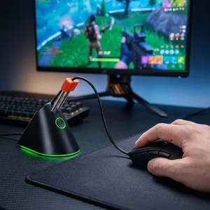 Organizzatore per Cavi USB per <span class=keywords><strong>Mouse</strong></span> da Gaming <span class=keywords><strong>con</strong></span> Luce RGB, in Plastica ABS, <span class=keywords><strong>con</strong></span> Clip Retrattile per Laptop/PC Desktop - Product Image 3