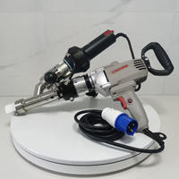 Soudeuse à extrusion plastique manuelle 3400W 230V, pistolet de soudage HDPE avec zone de soudage illimitée