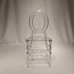 पूर्ण सर्कल बैक पारदर्शी ऐक्रेलिक चियावरी चेयर शादी होटल आउटडोर पार्टी के लिए - Product Image 6