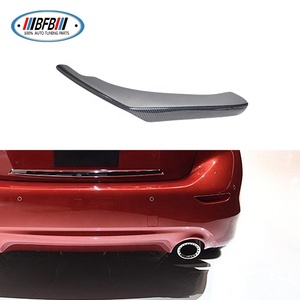 Accessoires extérieurs pour voiture, séparateur arrière en fibre de carbone Q50 pour Infiniti Q50 berline hybride 4 portes 2014-2017 - Product Image 6