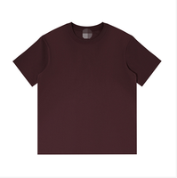 Summer Pure Cotton Base T-shirt Hommes Casual Versatile Col Rond Personnalisation LOGO T-shirt à manches courtes OEM