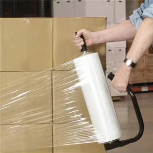 Rouleau de film étirable multifonctionnel en plastique PE Rouleau de film plastique fabriqué en Chine Rouleau d'emballage - Product Image 3