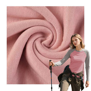 Tissu en tricot côtelé mérinos <span class=keywords><strong>laine</strong></span> confort 10A Textile doux antibactérien pour cardigans couches <span class=keywords><strong>de</strong></span> <span class=keywords><strong>base</strong></span> vêtements saisonniers - Product Image 1