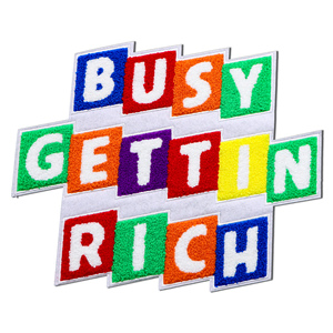 Factory Price Adhesive Backing Patch Easy Apply Chenille Woven Patch - Product Image 4