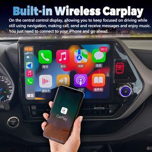 Écran QLED 13 pouces pour TOYOTA KLUGER Highlander 2021 2022 Autoradio Lecteur multimédia GPS 2 Din Carplay Enregistreur de cassettes Android 13 - Product Image 6