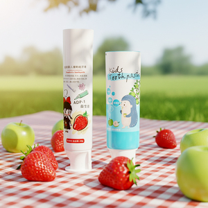 Tube en plastique ABL personnalisé EMILY avec bouchon à vis <span class=keywords><strong>pour</strong></span> crème <span class=keywords><strong>pour</strong></span> <span class=keywords><strong>les</strong></span> mains, blush, dentifrice, poudre libre - Compression douce - Product Image 1