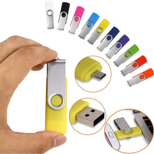 GITRA Swivel Logo Print Otg Flash-Laufwerk Cle USB 16GB USB-Stick 4GB Für Mobiltelefon USB-Flash-Laufwerk Android - Product Image 2