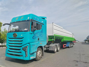 Nuevo Tipo de Camión de Alimentación Animal a Granel para Granjas, Camión de Transporte de Alimentos a Granel de Acero Inoxidable, Sistema de Alimentación de Pollos para Granjas Avícolas - Product Image 2