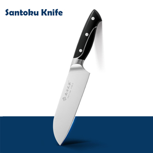 Cuchillo Sashimi de acero inoxidable 1,4116 alemán de hoja ultra afilada, cuchillo Santoku para cocinar verduras con mango de ABS - Product Image 2
