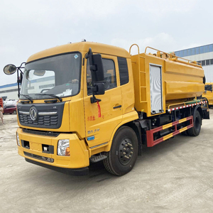 Prix de la machine de nettoyage motorisée Dongfeng à moteur diesel haute pression pour égouts, 4x2, avec citerne en acier au carbone de 10 000 litres - Product Image 1