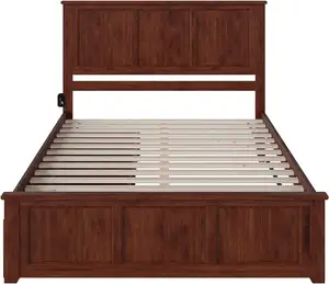 JUANA Customized Queen size Bed Large Space Storage Bed Solid Wood Bed At Home