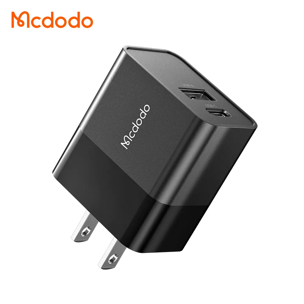 New 20W Usb C +USB A Dual Port Mini US Plug PD SCP QC3.0 Fast Charger Power Travel Wall Adapter For iphone Android Fast Charger